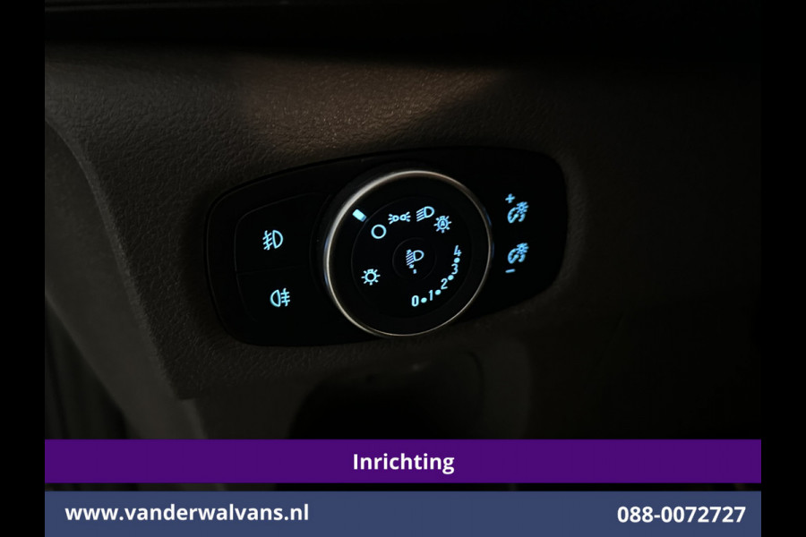Ford Transit Custom 2.0 TDCI 130pk L2H1 inrichting Euro6 Airco | Camera | Cruisecontrol | LED | Stoelverwarming Parkeersensoren, Verwarmde voorruit, Bijrijdersbank, 2800kg trekvermogen