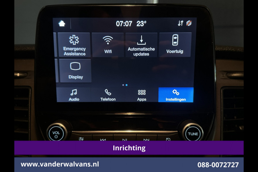 Ford Transit Custom 2.0 TDCI 130pk L2H1 inrichting Euro6 Airco | Camera | Cruisecontrol | LED | Stoelverwarming Parkeersensoren, Verwarmde voorruit, Bijrijdersbank, 2800kg trekvermogen