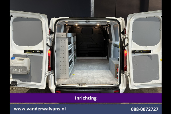 Ford Transit Custom 2.0 TDCI 130pk L2H1 inrichting Euro6 Airco | Camera | Cruisecontrol | LED | Stoelverwarming Parkeersensoren, Verwarmde voorruit, Bijrijdersbank, 2800kg trekvermogen
