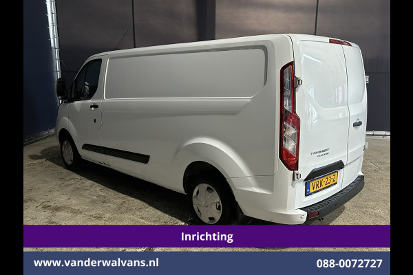 Ford Transit Custom 2.0 TDCI 130pk L2H1 inrichting Euro6 Airco | Camera | Cruisecontrol | LED | Stoelverwarming Parkeersensoren, Verwarmde voorruit, Bijrijdersbank, 2800kg trekvermogen