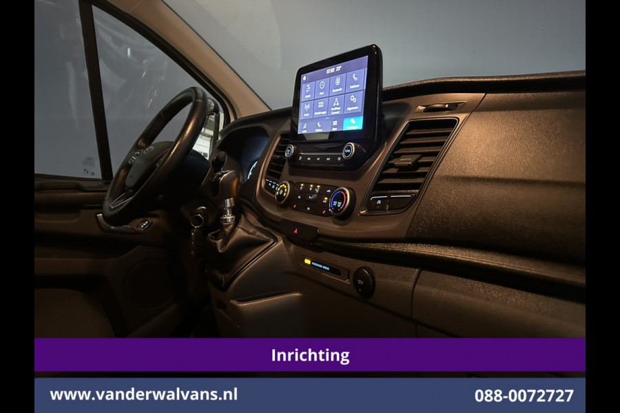 Ford Transit Custom 2.0 TDCI 130pk L2H1 inrichting Euro6 Airco | Camera | Cruisecontrol | LED | Stoelverwarming Parkeersensoren, Verwarmde voorruit, Bijrijdersbank, 2800kg trekvermogen