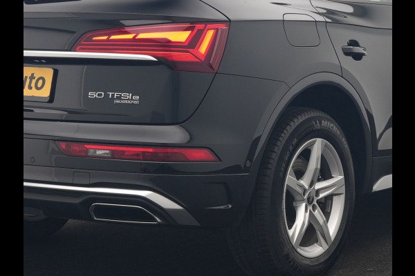 Audi Q5 50 TFSI e quattro S Line PHEV 300pk Dealer O.H | Trekhaak Af Fabriek | 360 Camera | Adaptive Cruise | Head Up | Lederen Stoelen Memory & Verwarmd | Blis | Keyless | Navigatie | Virtual | DAB | 19"L.M | Plug In Hybrid |