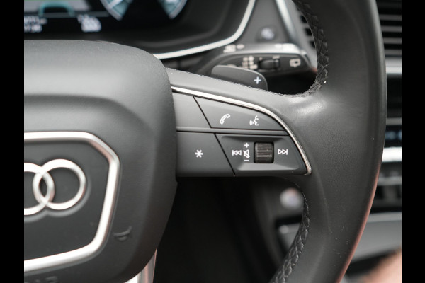 Audi Q5 50 TFSI e quattro S Line PHEV 300pk Dealer O.H | Trekhaak Af Fabriek | 360 Camera | Adaptive Cruise | Head Up | Lederen Stoelen Memory & Verwarmd | Blis | Keyless | Navigatie | Virtual | DAB | 19"L.M | Plug In Hybrid |
