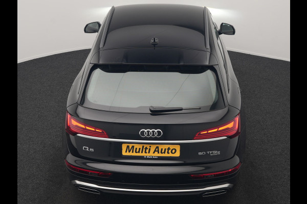 Audi Q5 50 TFSI e quattro S Line PHEV 300pk Dealer O.H | Trekhaak Af Fabriek | 360 Camera | Adaptive Cruise | Head Up | Lederen Stoelen Memory & Verwarmd | Blis | Keyless | Navigatie | Virtual | DAB | 19"L.M | Plug In Hybrid |