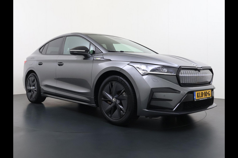 Škoda ENYAQ Coupé iV 80 RS SOH 89% |ELEK. ACHTERKLEP| PANO| ELEK. STOEL MET MEMORY| NET ONDERHOUD GEHAD RIJKLAAR| RS KUIPSTOELEN| DODE HOEK SENSOR| CAMERA| STOEL + STUURVERWARMING|