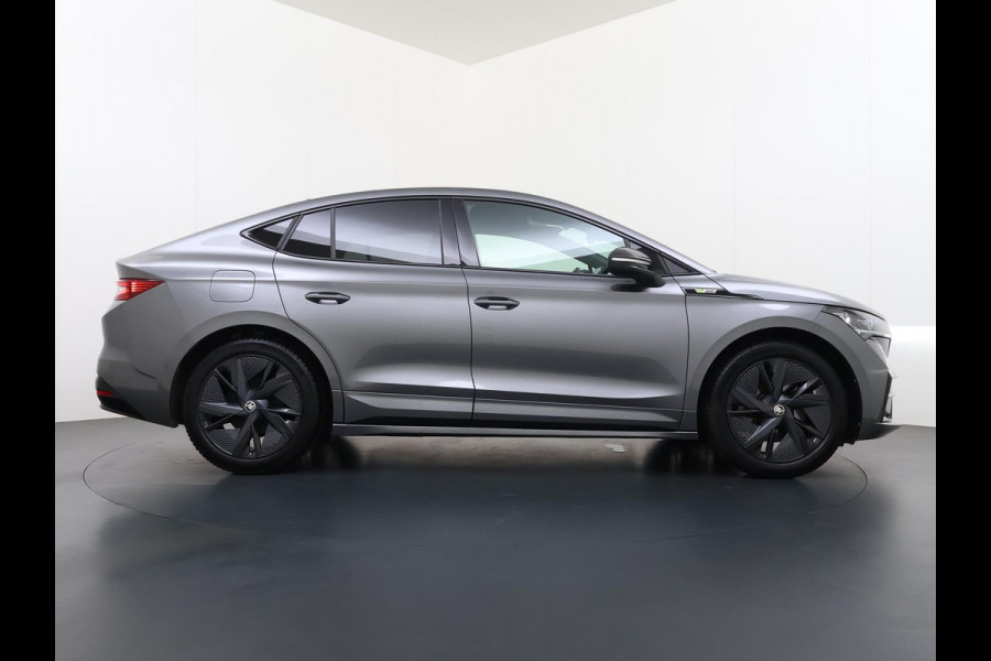 Škoda ENYAQ Coupé iV 80 RS SOH 89% |ELEK. ACHTERKLEP| PANO| ELEK. STOEL MET MEMORY| NET ONDERHOUD GEHAD RIJKLAAR| RS KUIPSTOELEN| DODE HOEK SENSOR| CAMERA| STOEL + STUURVERWARMING|