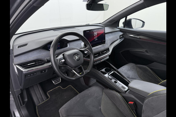 Škoda ENYAQ Coupé iV 80 RS SOH 89% |ELEK. ACHTERKLEP| PANO| ELEK. STOEL MET MEMORY| NET ONDERHOUD GEHAD RIJKLAAR| RS KUIPSTOELEN| DODE HOEK SENSOR| CAMERA| STOEL + STUURVERWARMING|
