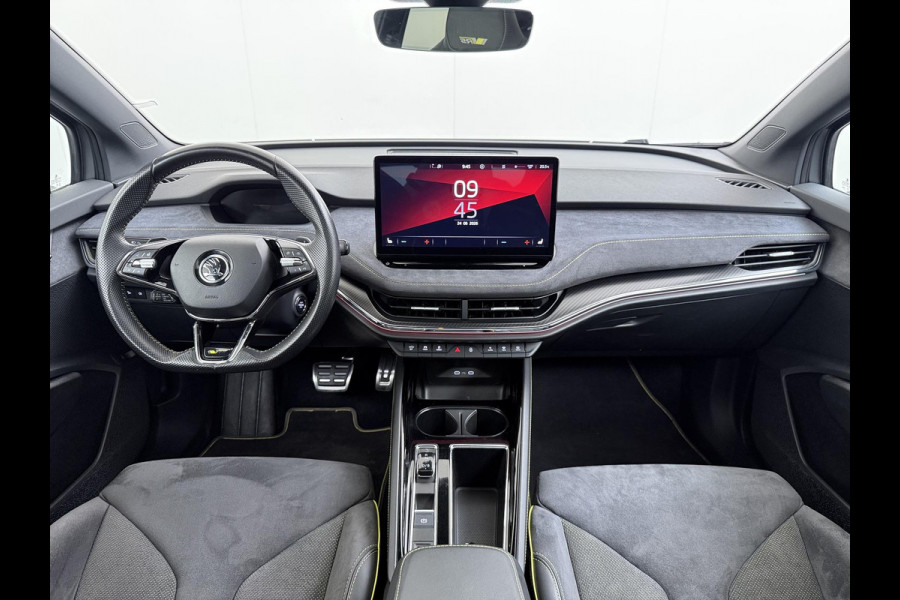 Škoda ENYAQ Coupé iV 80 RS SOH 89% |ELEK. ACHTERKLEP| PANO| ELEK. STOEL MET MEMORY| NET ONDERHOUD GEHAD RIJKLAAR| RS KUIPSTOELEN| DODE HOEK SENSOR| CAMERA| STOEL + STUURVERWARMING|