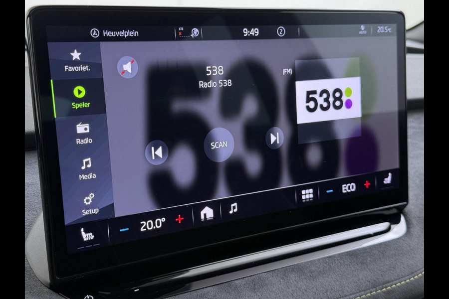 Škoda ENYAQ Coupé iV 80 RS SOH 89% |ELEK. ACHTERKLEP| PANO| ELEK. STOEL MET MEMORY| NET ONDERHOUD GEHAD RIJKLAAR| RS KUIPSTOELEN| DODE HOEK SENSOR| CAMERA| STOEL + STUURVERWARMING|