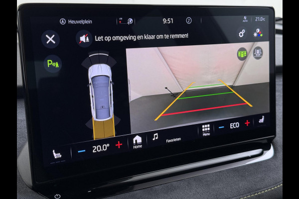 Škoda ENYAQ Coupé iV 80 RS SOH 89% |ELEK. ACHTERKLEP| PANO| ELEK. STOEL MET MEMORY| NET ONDERHOUD GEHAD RIJKLAAR| RS KUIPSTOELEN| DODE HOEK SENSOR| CAMERA| STOEL + STUURVERWARMING|
