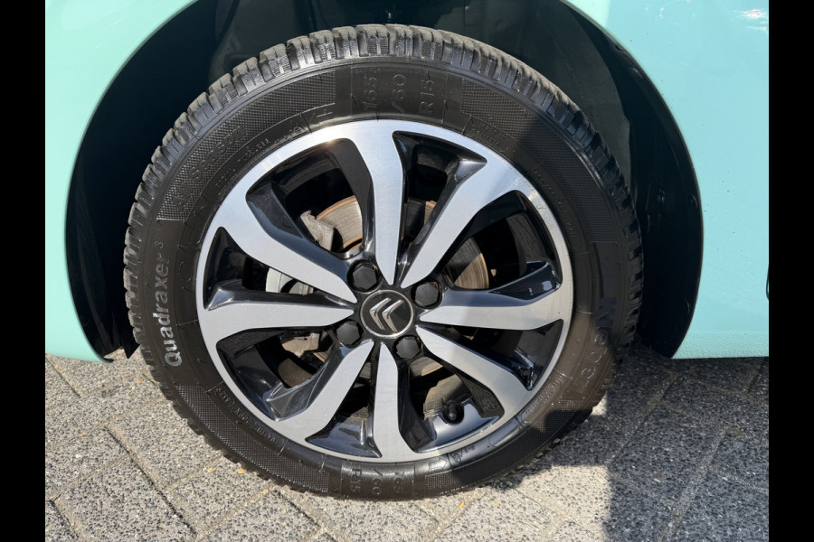 Citroën C1 1.0 VTi Airscape Shine (Navigatie - Automatische Airco - Camera - Apple Carplay - DAB - Elektrisch vouwdak - 15"Lichtmetalen vel
