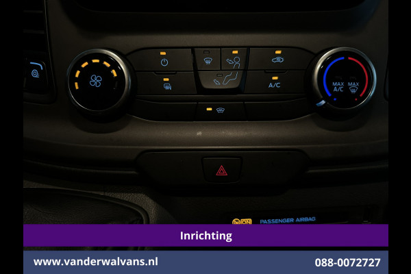 Ford Transit Custom 2.0 TDCI 130pk L2H1 inrichting Euro6 Airco | Camera | LED | 2800kg Trekhaak | Apple Carplay Cruisecontrol, Android Auto, Verwarmde Voorruit, Parkeersensoren, Bijrijdersbank