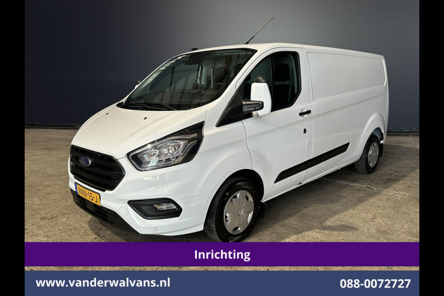 Ford Transit Custom 2.0 TDCI 130pk L2H1 inrichting Euro6 Airco | Camera | LED | 2800kg Trekhaak | Apple Carplay Cruisecontrol, Android Auto, Verwarmde Voorruit, Parkeersensoren, Bijrijdersbank