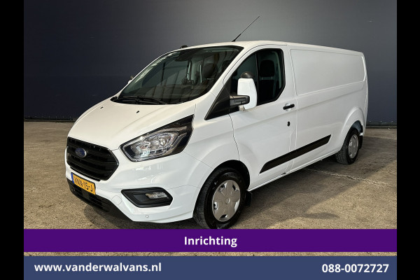 Ford Transit Custom 2.0 TDCI 130pk L2H1 inrichting Euro6 Airco | Camera | LED | 2800kg Trekhaak | Apple Carplay Cruisecontrol, Android Auto, Verwarmde Voorruit, Parkeersensoren, Bijrijdersbank
