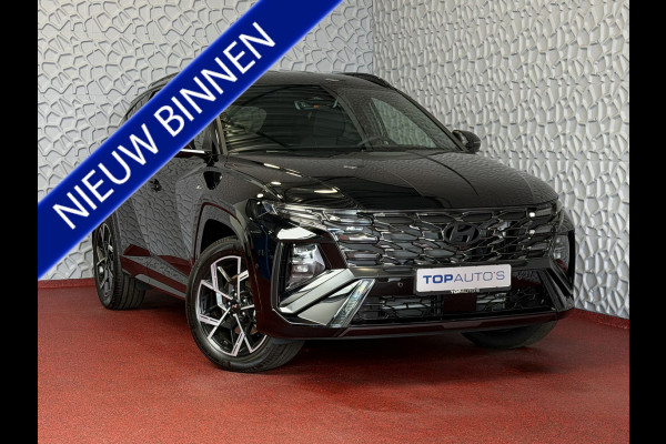 Hyundai Tucson NIEUWE 1.6 T-GDI PHEV N-LINE 360CAM ELEK.KLEP MEMORY STOEL VERWARMD SUBWFR 19" LMV ZWARTE HEMEL STUURVERW. PLUG IN HYBRIDE