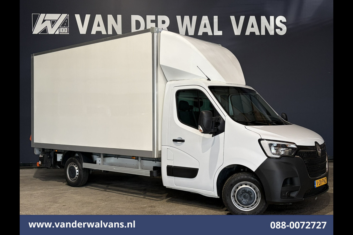 Renault Master 2.3 dCi 146pk Bakwagen 222cm hoog Laadklep Euro6 Airco | Navigatie | Camera | Cruisecontrol Bijrijdersbank