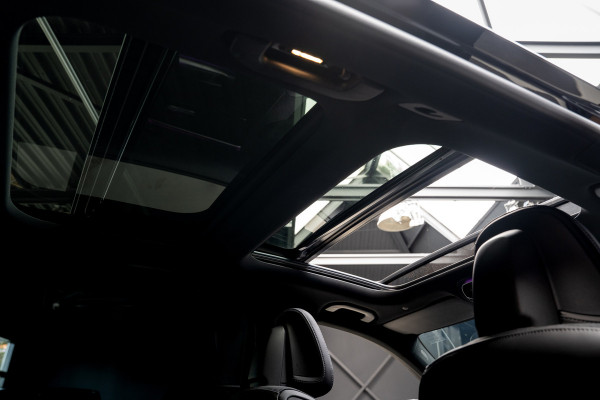 Mercedes-Benz C-Klasse Estate 180 AMG Line Panodak Leer 360° Memory Distronic+ Matrix Laser Navi LED Nightpack Elektr. trekhaak PTS Ambient Plus Elekt. achterklep LM velgen BTW auto!
