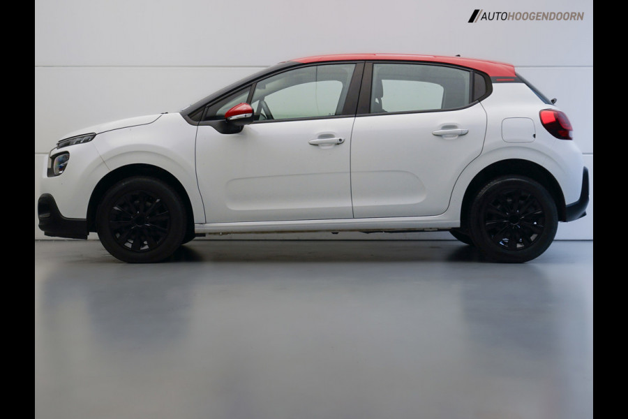 Citroën C3 1.2 PureTech Red & white edition (APPLE CARPLAY,NAVIGATIE,PARKEERSENSOREN,COMFORT-STOELEN,LED VERLICHTING,NIEUWE APK)