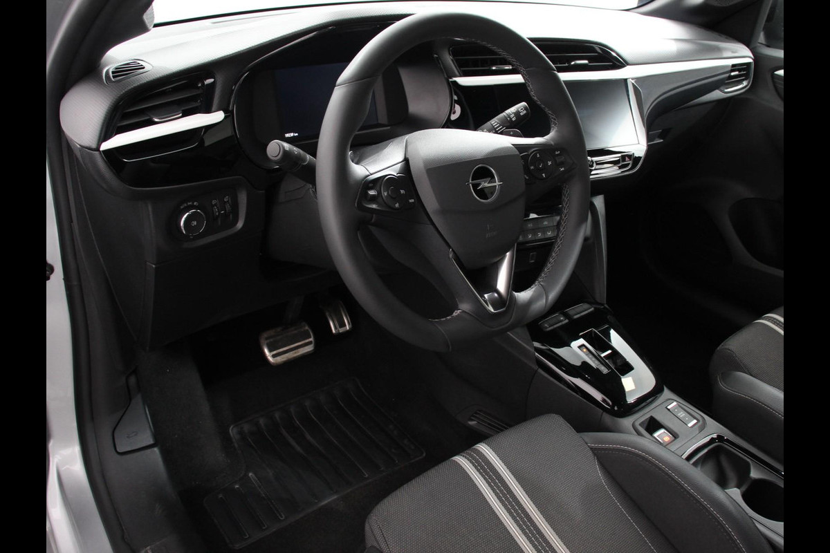 Opel Corsa 1.2 Turbo Hybrid 100pk GS Automaat Navigatie Apple Carplay/Android Auto Camera Parkeersensoren Cruise Control Dodehoek assistent Airco Lichtmetalen velgen Virtual Cockpit