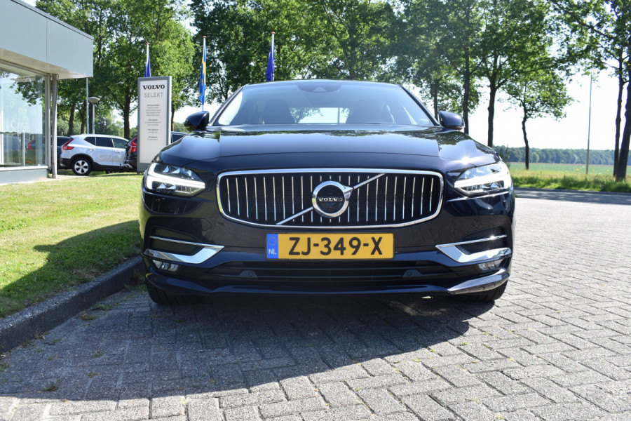 Volvo S90 T4 190PK Inscription Luxury | Trekhaak | BLIS | 360 Camera | Stoel Verwarm. V+A | Pano |