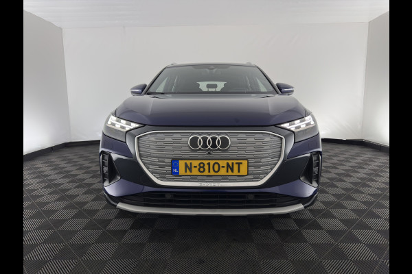 Audi Q4 e-tron 40 Launch Edition Advanced 77 kWh [ 3-Fase-11kW ] {SoH-93%} (INCL-BTW) Aut. *NAVI-FULLMAP | MATRIX-LED | KEYLESS | CAMERA | AUDI-SOUND |  DIGI-COCKPIT | DAB | AMBIENTLIGHT | HEATED-SPORTSEATS | PRIVACY-GLASS | CRUISE | 19''ALU*