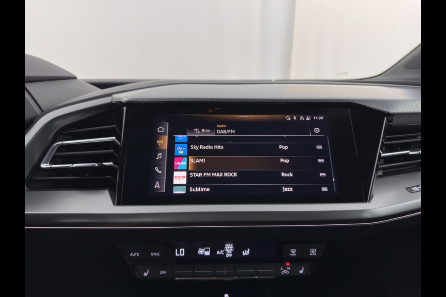 Audi Q4 e-tron 40 Launch Edition Advanced 77 kWh [ 3-Fase-11kW ] {SoH-93%} (INCL-BTW) Aut. *NAVI-FULLMAP | MATRIX-LED | KEYLESS | CAMERA | AUDI-SOUND |  DIGI-COCKPIT | DAB | AMBIENTLIGHT | HEATED-SPORTSEATS | PRIVACY-GLASS | CRUISE | 19''ALU*