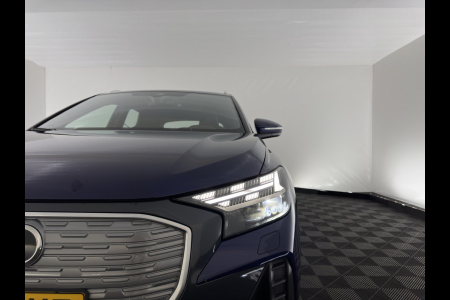 Audi Q4 e-tron 40 Launch Edition Advanced 77 kWh [ 3-Fase-11kW ] {SoH-93%} (INCL-BTW) Aut. *NAVI-FULLMAP | MATRIX-LED | KEYLESS | CAMERA | AUDI-SOUND |  DIGI-COCKPIT | DAB | AMBIENTLIGHT | HEATED-SPORTSEATS | PRIVACY-GLASS | CRUISE | 19''ALU*