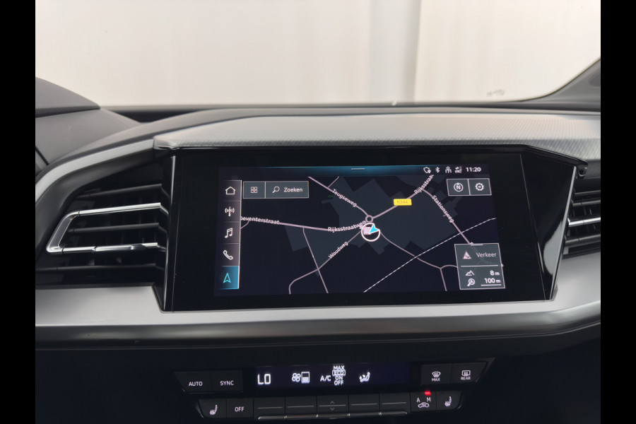 Audi Q4 e-tron 40 Launch Edition Advanced 77 kWh [ 3-Fase-11kW ] {SoH-93%} (INCL-BTW) Aut. *NAVI-FULLMAP | MATRIX-LED | KEYLESS | CAMERA | AUDI-SOUND |  DIGI-COCKPIT | DAB | AMBIENTLIGHT | HEATED-SPORTSEATS | PRIVACY-GLASS | CRUISE | 19''ALU*