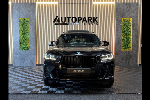 BMW X3 M40i xDrive High Executive M-SPORT |PANO|HARMAN KARDON| MEMORY|SFEERVERLICHTING | DEALER ONDERHOUDEN |TREKHAAK | BOMVOL!