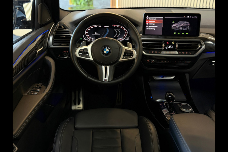 BMW X3 M40i xDrive High Executive M-SPORT |PANO|HARMAN KARDON| MEMORY|SFEERVERLICHTING | DEALER ONDERHOUDEN |TREKHAAK | BOMVOL!