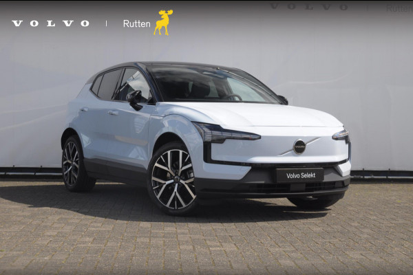 Volvo EX30 Single Motor Extended Range Plus Europa 69 kWh / Elektrische stoelen / Adaptieve cruise control / BLIS / Parkeersensoren met camera / Elektrische achterklep / 20" velgen / Google infotainment / Keyless entry