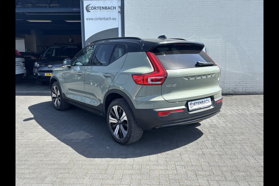 Volvo XC40 Recharge Ultimate 70 kWh | Zwenkbare trekhaak | panorama dak | Blis | Memory | Adaptieve cruise | Harman Kardon |