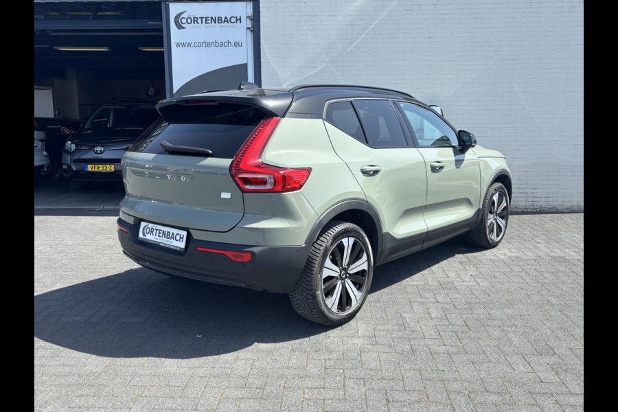 Volvo XC40 Recharge Ultimate 70 kWh | Zwenkbare trekhaak | panorama dak | Blis | Memory | Adaptieve cruise | Harman Kardon |