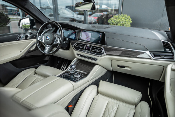 BMW X6 M50i High Executive - Origineel NL | BTW | M Sport | Panorama | Laser | H&K | Elek. Trekhaak | Memory