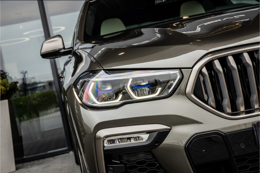BMW X6 M50i High Executive - Origineel NL | BTW | M Sport | Panorama | Laser | H&K | Elek. Trekhaak | Memory
