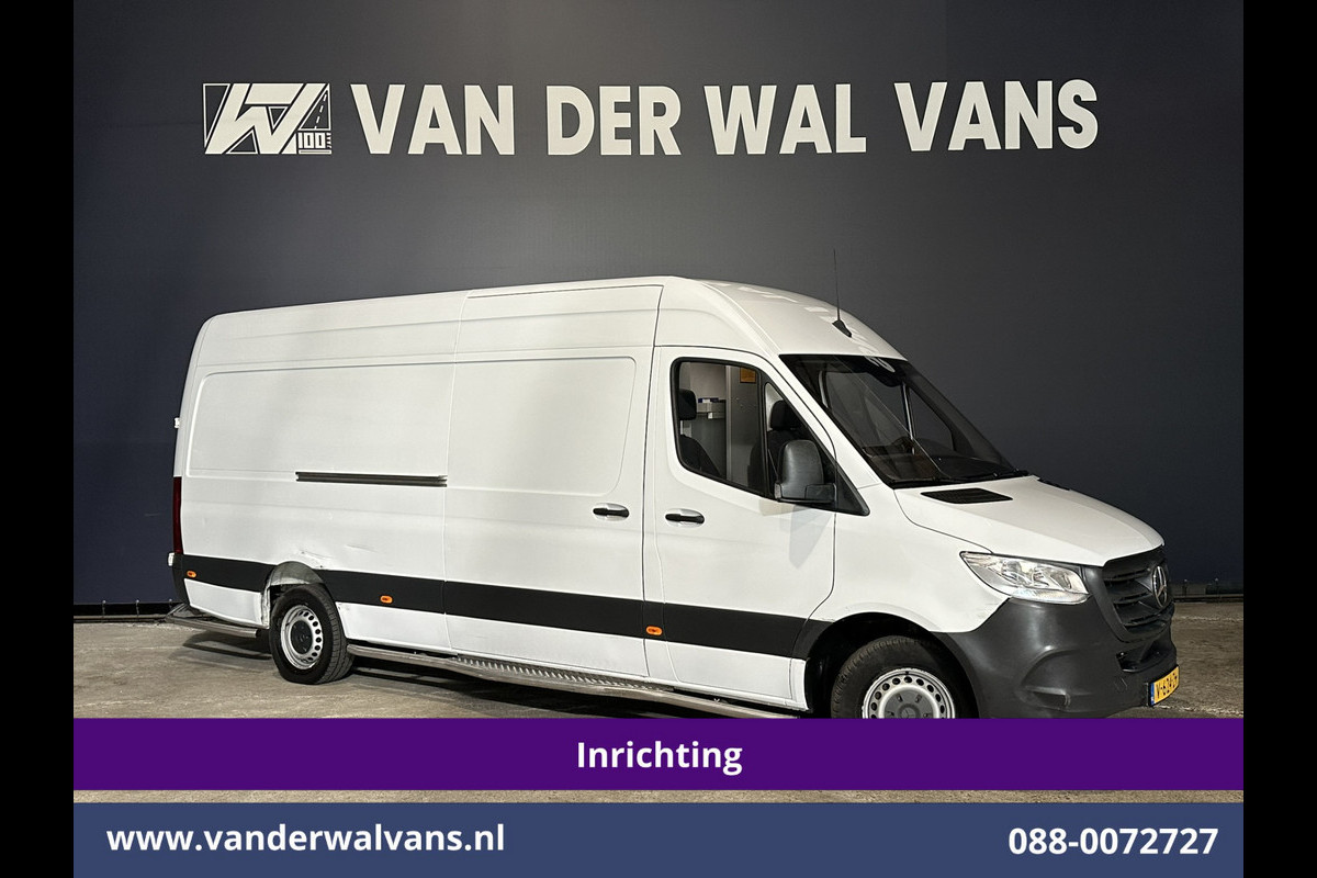 Mercedes-Benz Sprinter 311 CDI Automaat L3H2 *PostNL inrichting* Euro6 Airco | Camera | Schappen Doorloopdeur, 270 Gr. achterdeuren, Sidebars