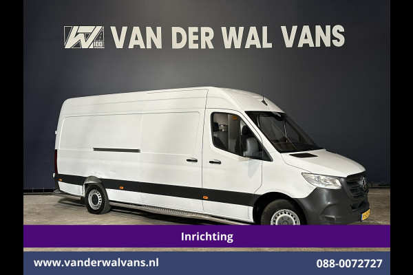 Mercedes-Benz Sprinter 311 CDI Automaat L3H2 *PostNL inrichting* Euro6 Airco | Camera | Schappen Doorloopdeur, 270 Gr. achterdeuren, Sidebars