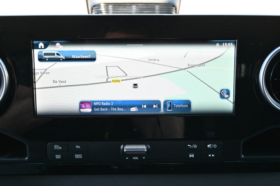 Mercedes-Benz Sprinter 317 CDI L2H2 Pro LED, Geveerde stoel, Navigatie met camera