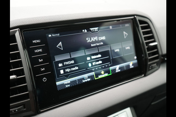 Škoda Karoq 1.5 TSI ACT Sportline Facelift Model 150pk DSG Dealer O.H | Trekhaak Af Fabriek | Adaptive Cruise | Crystal LED | Lederen Sportstoelen Memory & Verwarmd | Keyless | Sfeerverlichting | Apple Carplay | Verwarmd Sportstuur | Navigatie | Virtual | DAB |