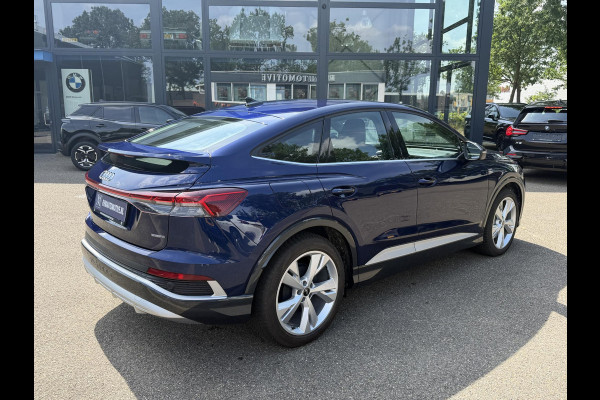 Audi Q4 Sportback e-tron 45 Edition 82 kWh VAN: 44.900,- VOOR: 41.877,- UW WKVOORDEEL: 3.023,-|S-LINE| 10.000KM! | STOELVERWARMING| ELEKTRISCHE ACHTERKLEP| ACHTERUITRIJCAMERA | MATRIX LED|
