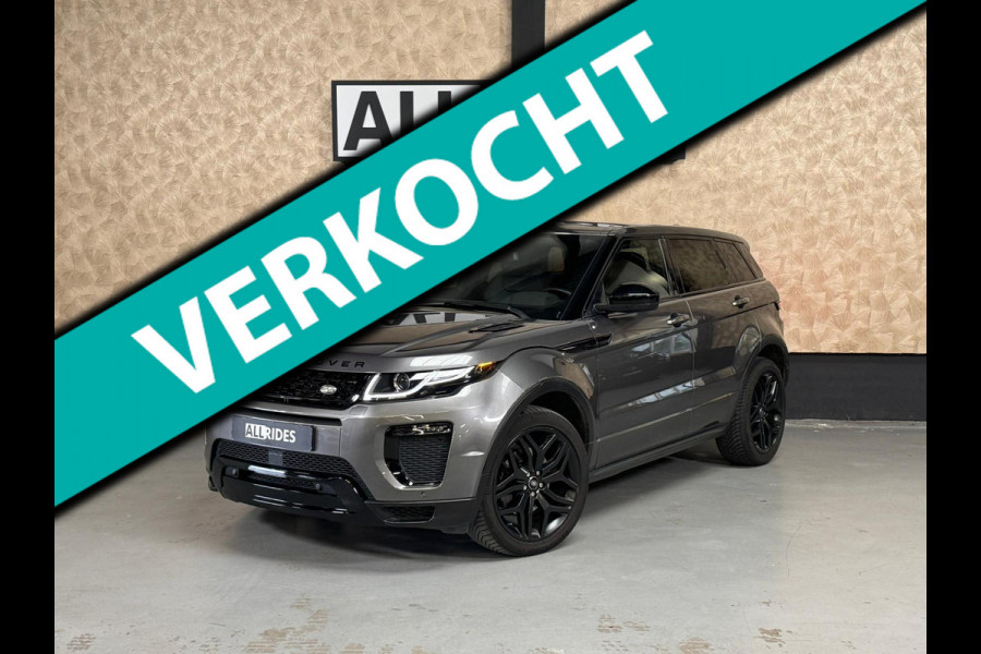 Land Rover Range Rover Evoque 2.0 Si4 HSE Dynamic | Pano | Memory | Meridian | Stoelverwarming | Camera | Leer