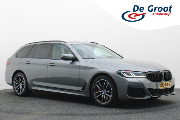 BMW 5 Serie Touring 530e Business Edition Plus M Sport Leer, Elektr. Stoelen, Camera, Apple Carplay, LED, PDC