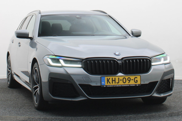 BMW 5 Serie Touring 530e Business Edition Plus M Sport Leer, Elektr. Stoelen, Camera, Apple Carplay, LED, PDC