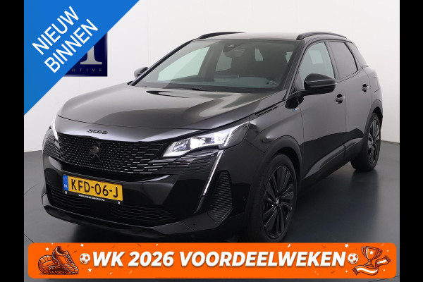 Peugeot 3008 1.6 HYbrid 225 GT VAN: 25.400,- VOOR: 23.440- UW WKVOORDEEL: 1.960 ,-| BLACK PACK| ELEKTRISCHE ACHTERKLEP| CAMERA| STOELVERWARMING| LED| FOCAL AUDIO| ADAPTIVE CRUISE CONTROL|