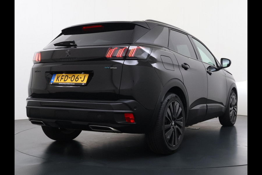 Peugeot 3008 1.6 HYbrid 225 GT VAN: 25.400,- VOOR: 23.440- UW WKVOORDEEL: 1.960 ,-| BLACK PACK| ELEKTRISCHE ACHTERKLEP| CAMERA| STOELVERWARMING| LED| FOCAL AUDIO| ADAPTIVE CRUISE CONTROL|