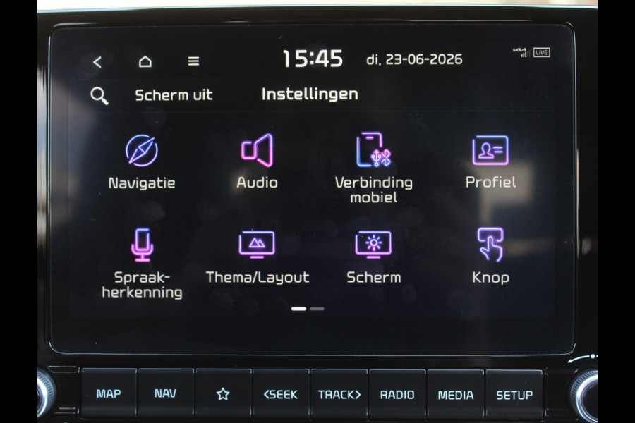 Kia Stonic 1.0 T-GDi MHEV GT-Line CARPLAY | CAMERA | CLIMATE | LED | NAVI | DAB | LMV17 | LEER/STOF | KEYLESS | CRUISE | AFNBTRHAAK | STOEL