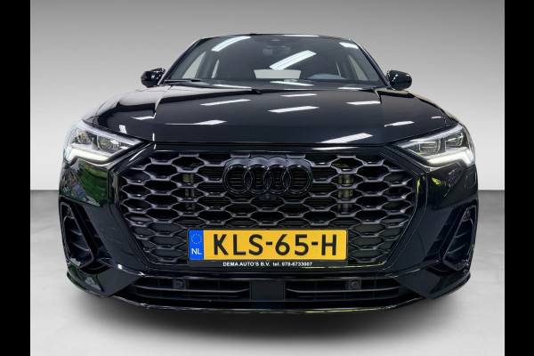 Audi Q3 Sportback 35 TFSI 2X S-LINE BLACKLINE 20'' SFEERVERL/CARPLAY/ADAPT-CR/DAB/SONOS/ELECTR-STOELEN///