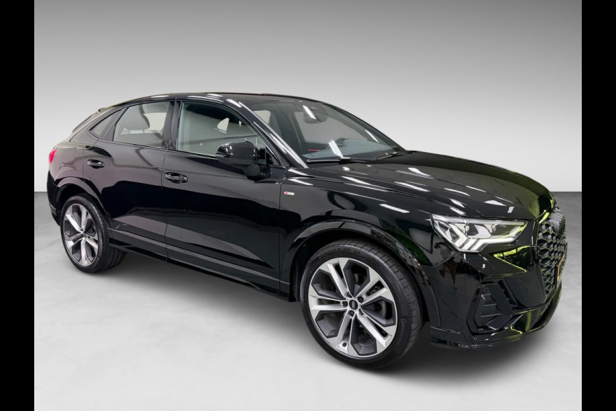 Audi Q3 Sportback 35 TFSI 2X S-LINE BLACKLINE 20'' SFEERVERL/CARPLAY/ADAPT-CR/DAB/SONOS/ELECTR-STOELEN///