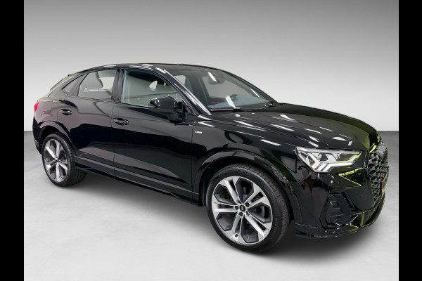 Audi Q3 Sportback 35 TFSI 2X S-LINE BLACKLINE 20'' SFEERVERL/CARPLAY/ADAPT-CR/DAB/SONOS/ELECTR-STOELEN///