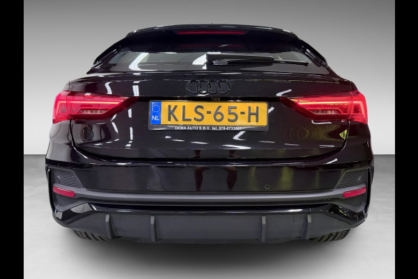 Audi Q3 Sportback 35 TFSI 2X S-LINE BLACKLINE 20'' SFEERVERL/CARPLAY/ADAPT-CR/DAB/SONOS/ELECTR-STOELEN///